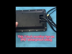 Moniteur tactile résistant à l'eau IP66 extérieur de 7