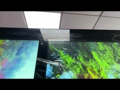 55 pouces stand numérique de signalisation extérieure kiosque double écran système Windows Linux