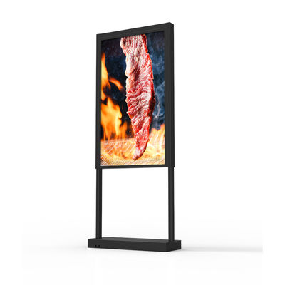 acheter L'affichage LCD ultra lumineux à double face de 55' avec affichage numérique à 10 points online manufacture