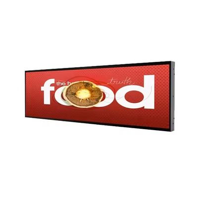 acheter Moniteur LCD allongé de 37 pouces lisible en journée Écran LCD UHD 4k Signage pour la publicité online manufacture