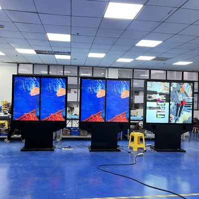 acheter 55-Inch Dual-Screen Side-By-Side Outdoor Waterproof High Brightness KFC / McDonald'S Menu Boards fabrication en ligne