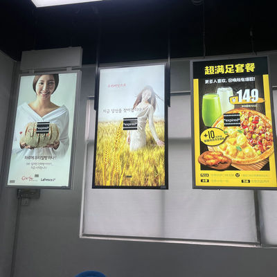 Affichage numérique à double face lumineux Connectivité WiFi et Ethernet haute résolution
