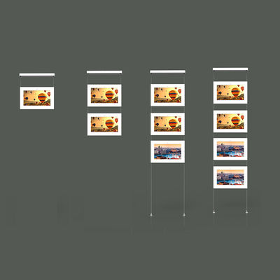 Affichage LCD orienté vers la fenêtre de luminosité réglable de 21,5 pouces A3 Liseable par la lumière du soleil Signage numérique intelligent pour une meilleure visibilité