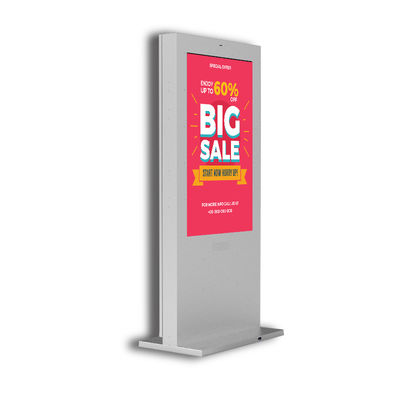 Kiosque publicitaire LCD extérieur 75 pouces 4K 3000 nits